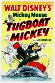 Tugboat Mickey poster bottom Mickey Mouse 1940 Old Movie Photo
