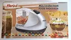 Parini Multifunction Mini-Food Processor NDJ-208 CHOPS/DICES/SHREDS New in Box