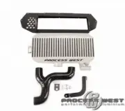 PROCESS WEST Top Mount Intercooler for Subaru 97-98 GC8 WRX/STI-Silver