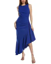 Eliza J Asymmetrical Maxi Dress