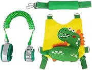 3 in 1 Kids Walking Leash, Toddler Harness Leash, Anti Lost Wrist Link, Anti Lost Child Backpack with Safety Leash, Kids Walking Wristband Assistant Strap Belt for Boys, Girls Outdoor Activity