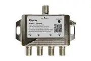 SA124FDP 4 Way Powered TV Signal Splitter Includes Psk06 Power Supply