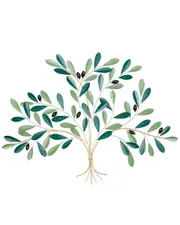 Peyton Lane Green Coastal Style Wall Decor