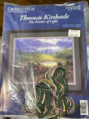 Candamar Cross Stitch Thomas Kinkade Painter of Light Emerald Isle Cottage 50895