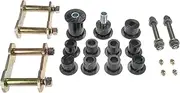 Greasable Shackle Pin + Poly Bush Kit for Great Wall V240 Leaf Spring Urethane