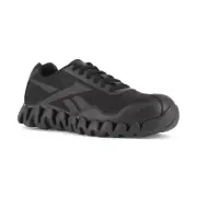Reebok Work Men's Zig Pulse Composite Toe Work Athletic Work Shoe Black - RB3019
