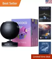 Galaxy Star Projector for Bedroom with Replaceable Optical Film Discs, Home P...