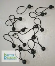 30 elastic knob Mimosa bunnings gazebo clips ONLY - New Outdoor living BBQ party