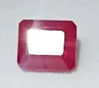 2.95 Ct Pink Ruby Natural Burma Emerald Cut IGL Certified Loose Gemstone 5JSO