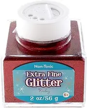 Sulyn 2oz. Glitter Stacker Jar- Ruby