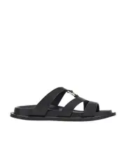 Salvatore Ferragamo Mikela Slides US5 Black
