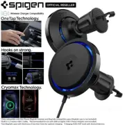 For iPhone 16 15 MagSafe OneTap CryoMax Hook Air Vent Car Mount Wireless Charger