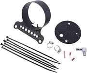 1995-2005 Wrinkle Black Harley Sportster Single Gauge Mount Bracket HD 67293-95 XL 1200 883 speedometer tachometer XL1200 XL883 V Twin 39-0686 FX Dyna Super Wide Glide Low Rider Custom Roadster Deluxe