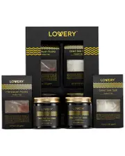 Lovery Dead-Sea Minerals Spa Gift Box - Women & Men, Handmade Aromatherapy Care
