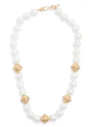 Kenneth Jay Lane Faux Pearl Beaded Necklace - One Size One Size