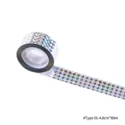 50/80M anti Bird Tape Flashing Reflective Bird Repellent Scare Tape Pigeons Crow