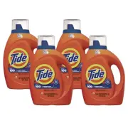 Tide 12110CT 84 oz 64 Loads Liquid Laundry Detergent - Original Scent (4/CT) New