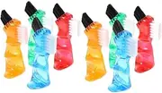 Healeved 2sets Ergonomic Design Brush Double-sided Mini Toothbrush Head for Oral Care 4pcs*2