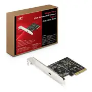 Vantec Single Port USB 3.2 Gen2x2 20Gbps Type C PCIe Host Card