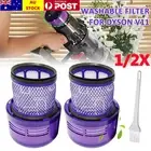 1/2 Pack Filter Replacement for Dyson V11 Cyclone V11 Absolute V11 Animal Vacuum
