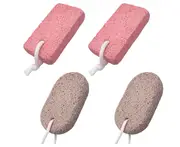 4 Pack Pumice Stone Sponge Block Foot Pumice Pad Premium Foot File and Scrubber Callus Remover