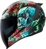 Icon Airflite Mips Omnicrux, full face helmet , color: Black/Blue/Red , size: L