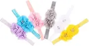 [QUMIIRITY] 6Pcs Hair Bands Soft Elastic Headbands for Boy Girl for Daily Wear and Special Occasions for Hair Accessories