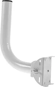Djustable Antenna Mounting Pole Bracket Stainless Steel Pole Mount for Outdoor Antenna Elevation Bracket for Wall Mount