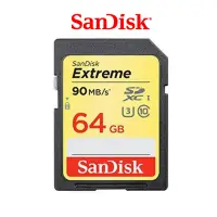 在飛比找蝦皮商城優惠-SanDisk Extreme【eYeCam】 SD 64G