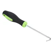 O-Ring 90° Hook 170mm Oil Seal Gasket Precision Puller Remover Tool, Green