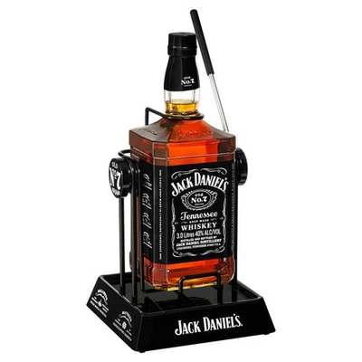 Jack Daniel's With Metal Cradle 3L
