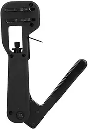RG59/6 RG11 Coaxial Cable Crimper, F Head Crimping Pliers Coax Compression Crimping Tool Wire Crimpers Pliers Compatible with F/BNC Joints/1653