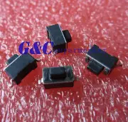 1000x Tactile Pushbutton Key Switch Momentary Tact SMD 2 Pins 3*6*5mm Black