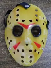 ADULT SIZE HALLOWEEN HOCKEY MASK MOVIE PROP VOORHEES JASON STYLE FRIDAY THE 13TH