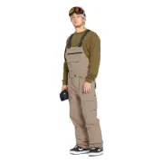 Men's Roan Bib Overall Chestnut Brown S5 M