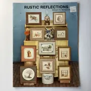 Thread Bear Designs Rustic Reflections Barbara Weiford Cross Stitch Leaflet Book