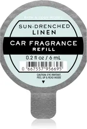 Bath & Body Works Sundrenched Linen Car Air Freshener Refill 6ml