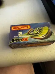 1972 Matchbox Superfast # 2 Rescue Hovercraft In Original Box