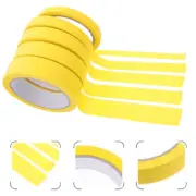 5 Rolls Masking Tape Furniture Finishing Crepe Paper Automotive Painting