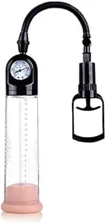 Black color Weight 390g 30CM Male Manual Amplifier Vacuum Pump, Air Pressure Increase Expander Booster Expander Set Device HandheldTraining