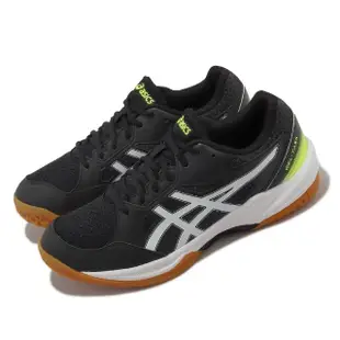 【asics 亞瑟士】排球鞋 GEL-Task 3 男鞋 黑 白 膠底 羽球鞋 桌球鞋 運動鞋 室內運動 亞瑟士(1071A077002)