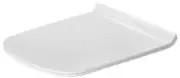 Duravit 006051 White Durastyle Elongated Closed-Front Toilet Seat