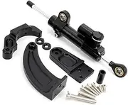 ZUXIM for Dualtron, 2 3, for Thunder, Ultra, for Raptor Electric Scooter Steering Stabilize Damper Bracket kit Electric Scooters Damper Kit(Black D)