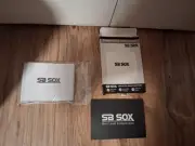 SB SOX Compression Arch Foot Sleeves Support Pain Relief Recovery MED White Pair