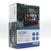 JENSEN DASH MOUNT 7" TOUCHSCREEN MONITOR Wireless Apple CarPlay & Android JC7DM