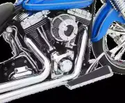 AN Inverted Air Cleaner Kit Beveled Chrome Harley Softail Slim 16-17