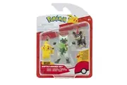 Pokemon Battle Figure Set Pikachu + Floragato + Litleo Action Figure