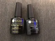 2 Bottles/box UR SUGAR UV Gel Polish Set Base Coat Top Coat Gel Varnish 7.5ml