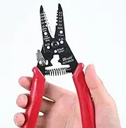 JRready ACT-WS30 Wire Stripper Electrical Connector Accessory Tool with Wire Cutter Wire Harness Crimping Multi Function stripper Tool for solid 18 to 10 awg and Stranded 20 to 12 AWG Wire Diameters