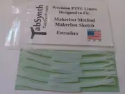 Teflon Guide Tubes or Makerbot Method Extruders (10 Pack)